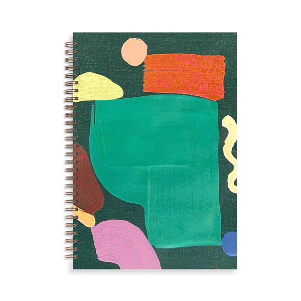 moglea.liveposition B5 Notebook with a creative Surprise Second cover design, featuring a compact and stylish notebook for writing.